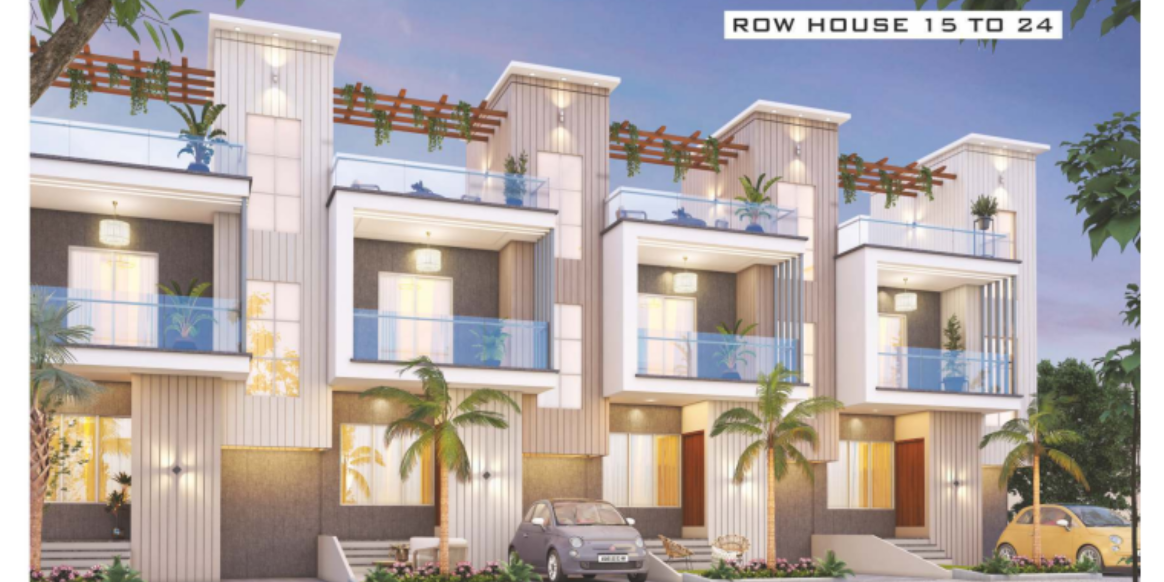 3 BHK Spacious Row Houses